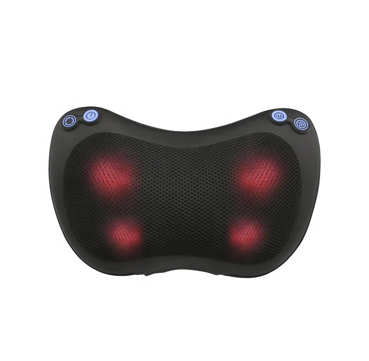 
Hot sale Full body head back rolling Kneading Electric vibrating massage pillow massage pillow wireless 