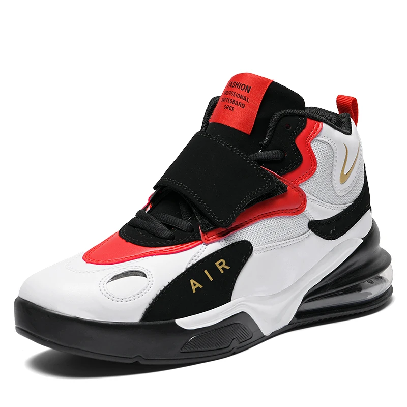 

Men Basketball Shoes Breathable Air cushion bottom shockproof Outdoor Sneakers basketball Shoes for Fitness