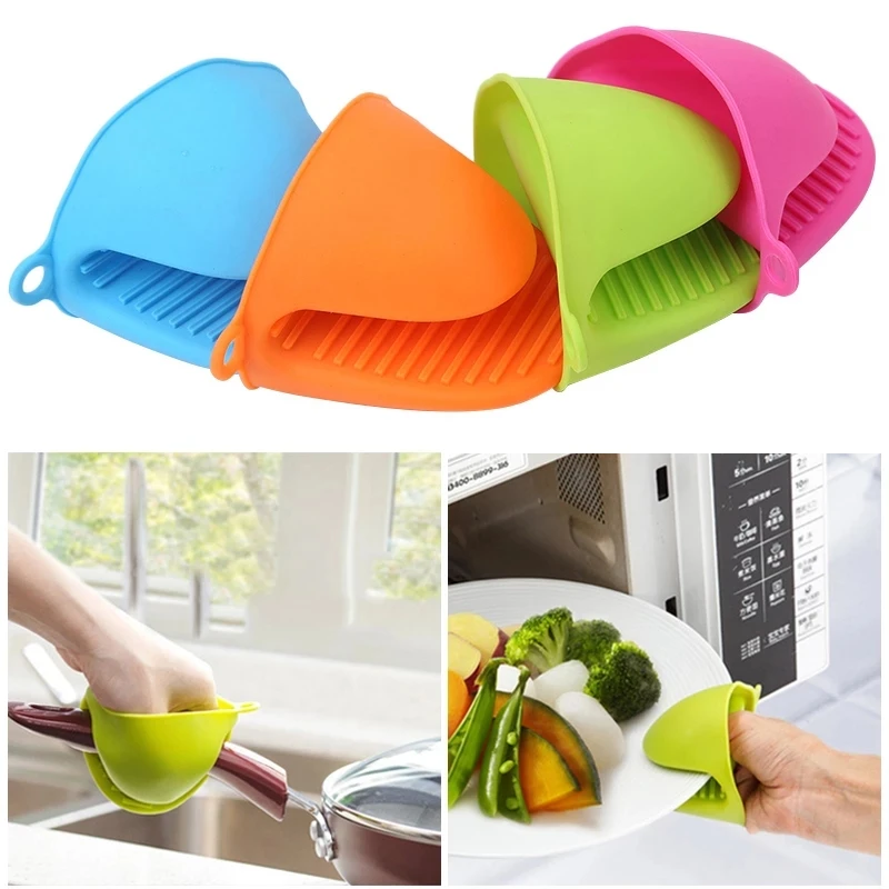 

Free Sample Mini Oven Glove Insulated Double Heat Resistance Resistant Set For Kitchen Baking Silicone Gloves Oven Mitts, Multi color oven mitt