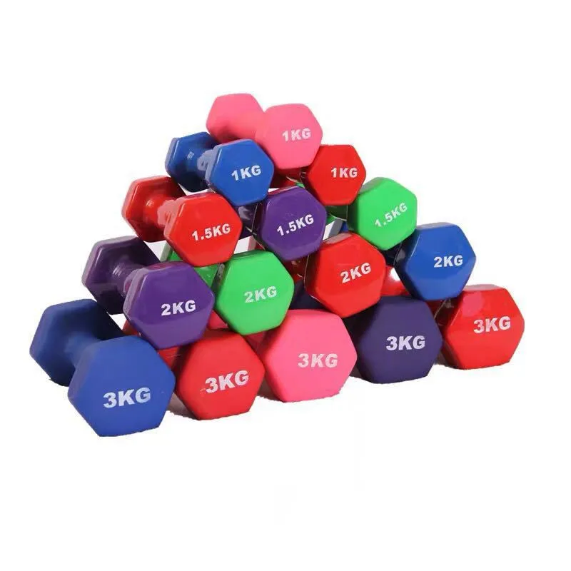 

Manufacturer Coated Professional Cheap Gym Weight Hex Neoprene Dumbbells Rack Set For Sale, Customized color
