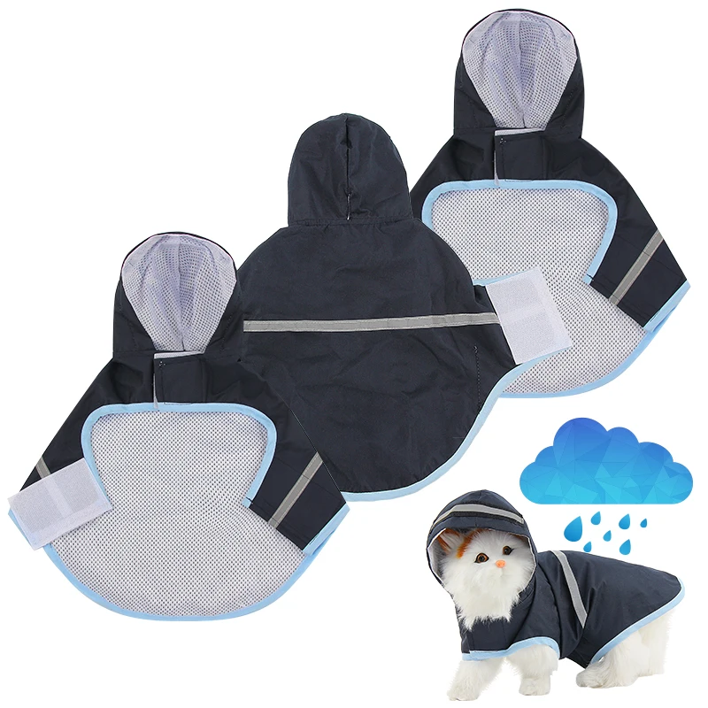 

COLLABOR Pet Dog Hoodies with Customized Brand Patterns and Logo Hot Wholesale Dog Rain Coat, Solid, digital print