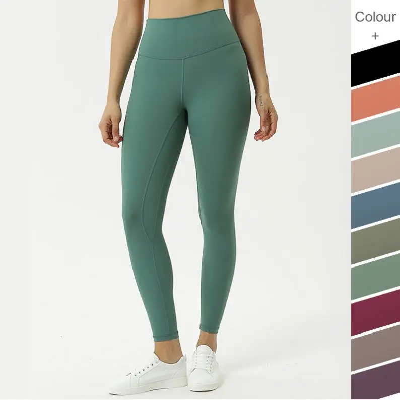 

Lulu Align Yoga leggings Gym pants butt lift compression sport women tummy control Nylon Fabric leggings high waisted yoga pants