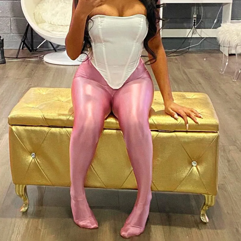 

High quality wholesale trendy solid color scrunch butt yoga sports leggings for women