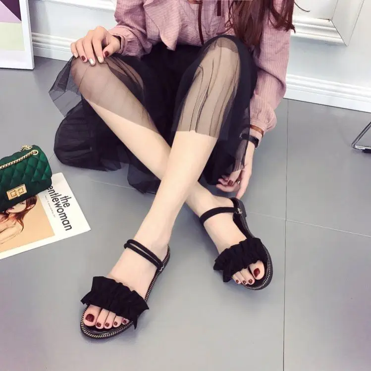 

Summer Roman Sandals Sexy Women Beach Shoes Fashion Sexy Flat Sandal