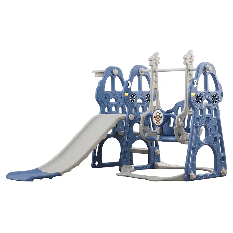 

High quality new wholesale toddler indoor plastic sliding toys kids slides for children playground and Baby swing play set