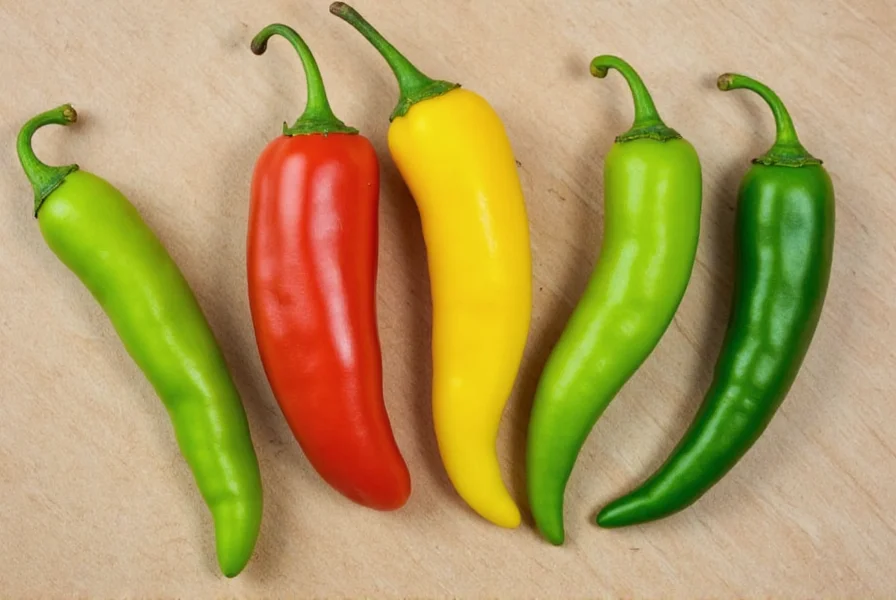 Common Peppers Chart