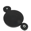 Rubber coated rare earth pot magnets with high pull force