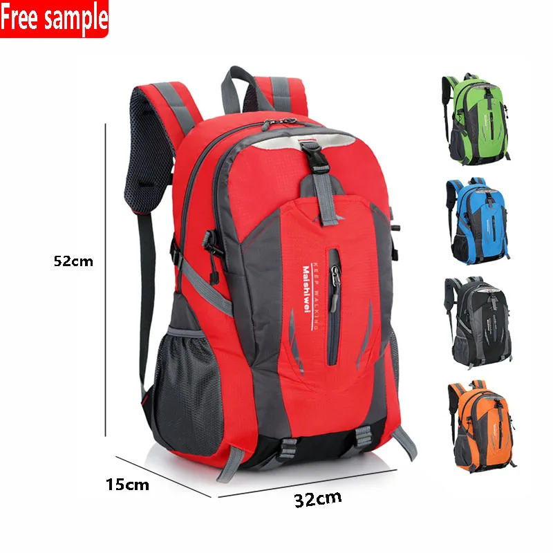 

Custom logo cheap waterproof travel bag back pack outdoor sports hiking teenager backpacks 2022, Black,red, orange, green, blue, yellow