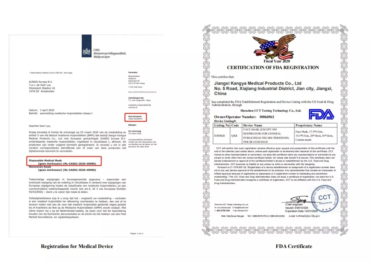 2020 best selling 3 ply non-woven Disposable medical surgical face masks pink