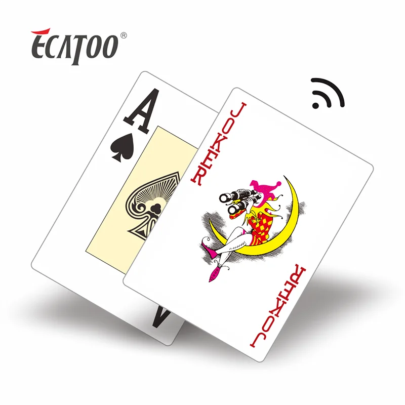 

Hot selling Leisure RFID inlay IC Magic Poker Card, Customized color