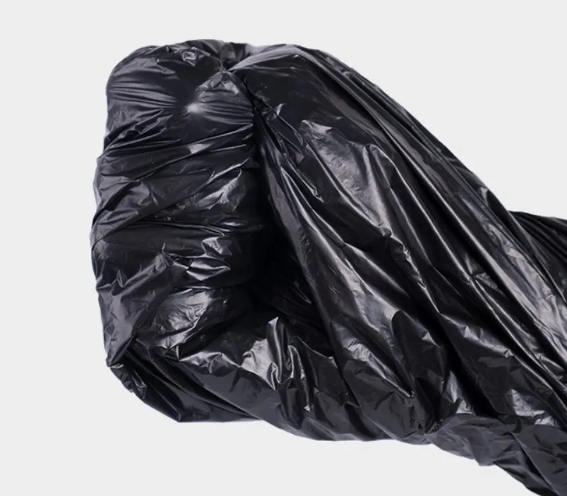 China made virgin 100% LDPE/HDPE  plastic disposable garbage bags custom rubbish bags