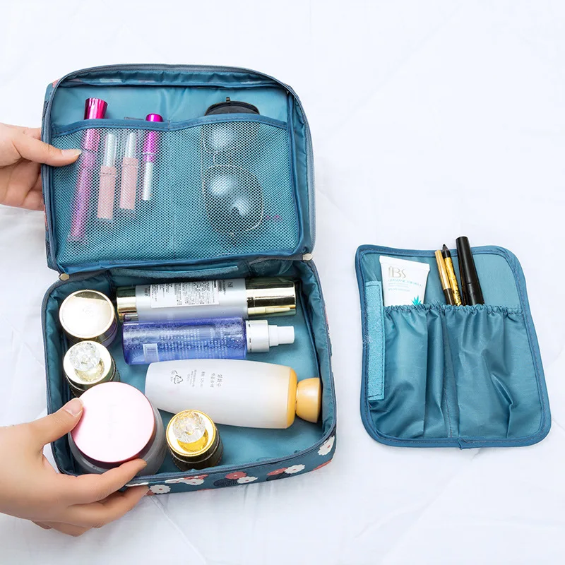 

Portable Large Capacity Toiletry Bag Travel Wash Bag Multifunctional Waterproof Cosmetic Bag, 6 colors