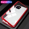 360 Metal Magnetic Adsorption Tempered Glass Case Cover For iPhone 11 Pro Max XR XS MAX X
