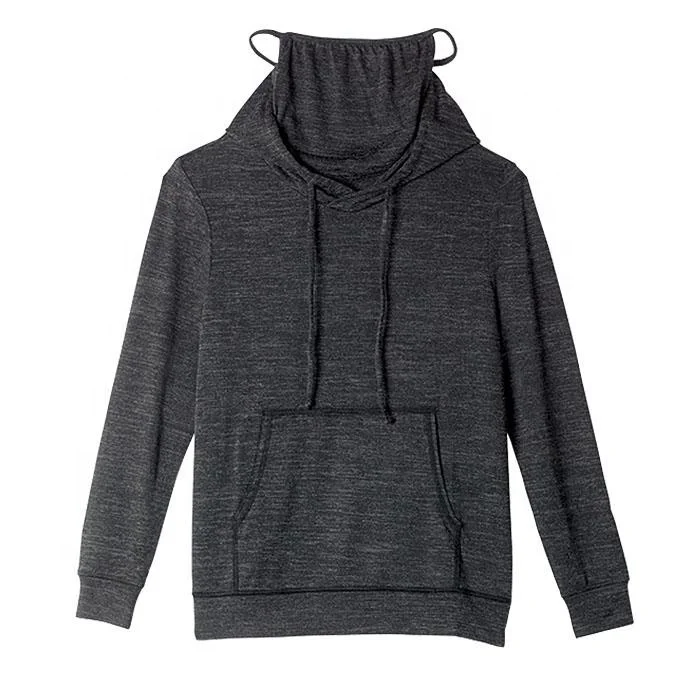 

Custom Plus Size Maskes Hoodie Printing Embroidery Logo Women's Oversized Blank Gym Sports Face Masked Hoodie Pullover, As shown or customized color