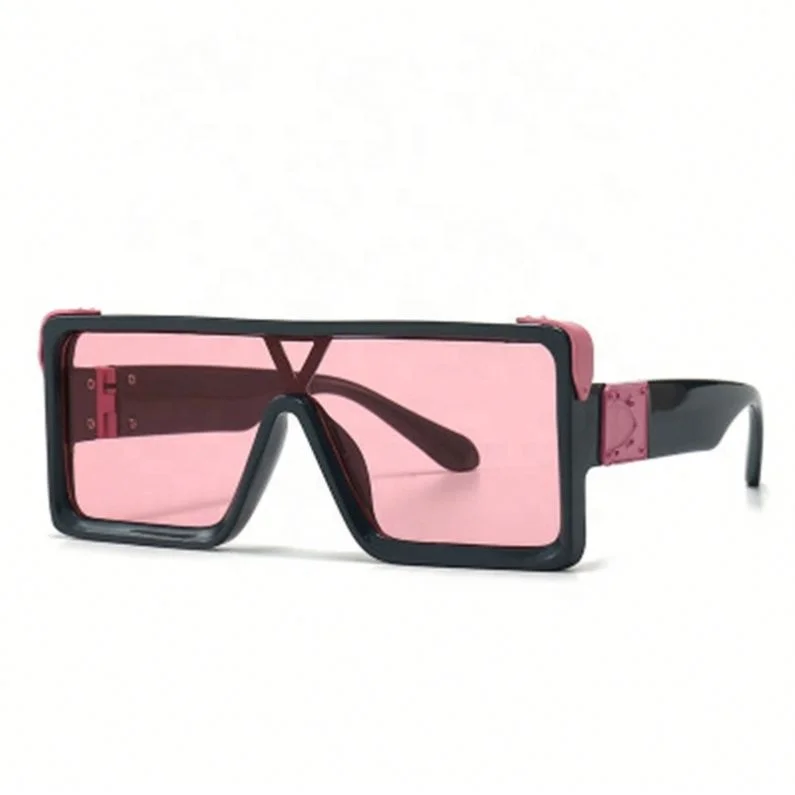 

New Women Oversize Fashion Sunglasses Square Unisex Sun Glasses in Stock, 6 colors