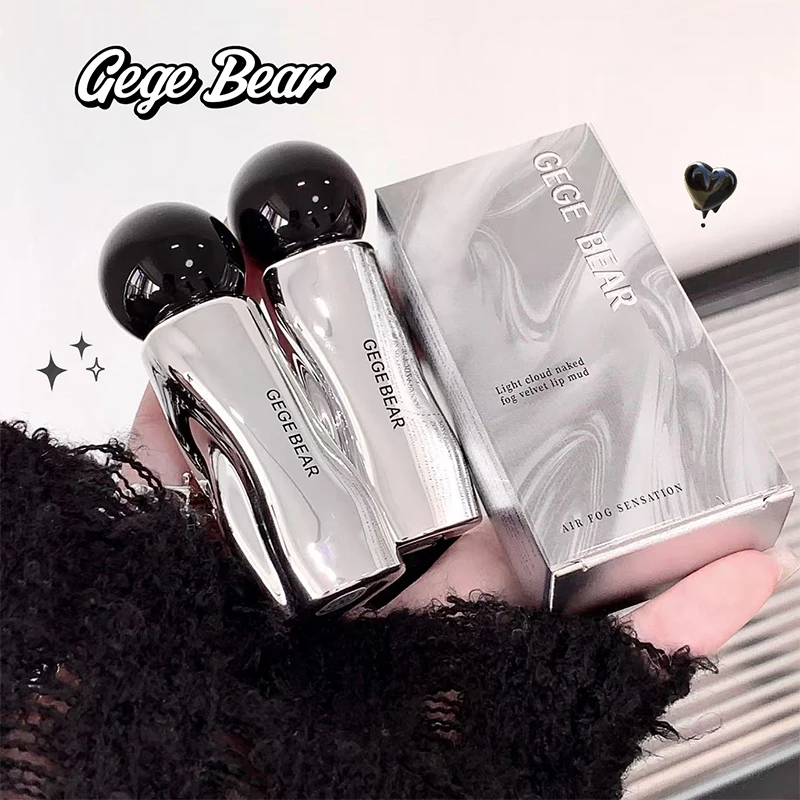 Gege Bear Private Label Light Cloud Bare Mist Velvet Lip Mud Non-Stick Cup Waterproof Long Lasting Velvet Lip Stains