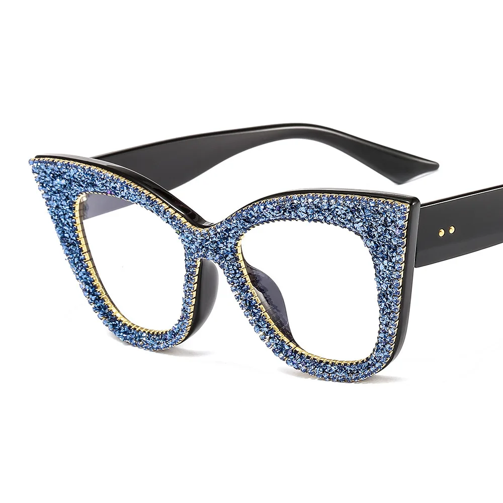 

Luxury Cat Eye Rhinestone Sunglasses Women Customize Boutiques Gift Eyewear
