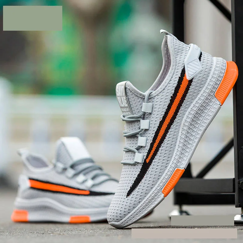 

Quality Hot Selling New Large Size Breathable Light Weight Mesh Boy Sports Shoes