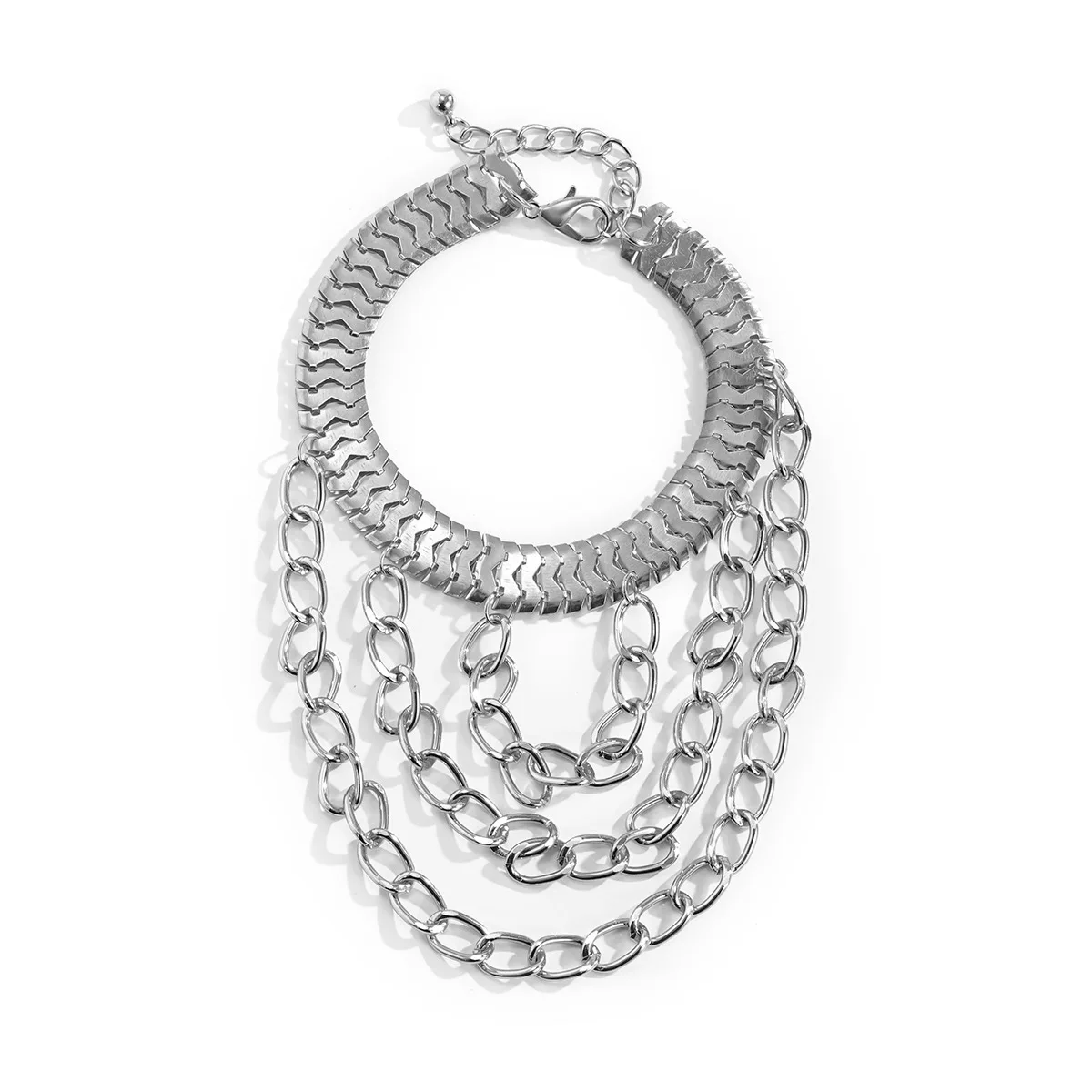 

Cuban Chain Anklet Foot Jewelry Gold Plated bling anklet chain anklet jewelry for women, As picture