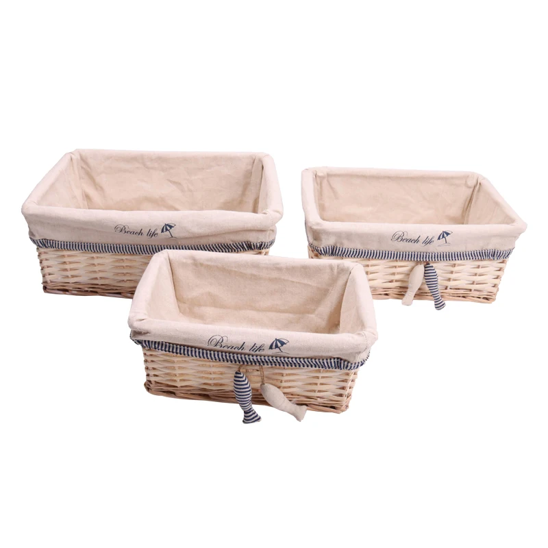 
Fast Delivery Bench With Decorative Storage Wicker Fruit Basket  (1600112168443)