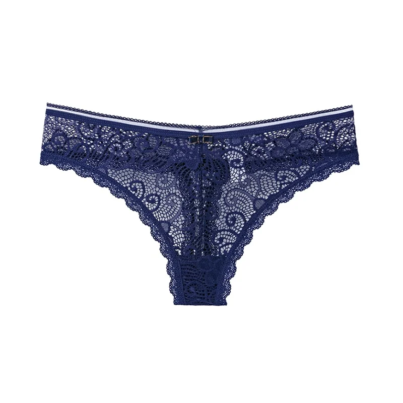 

Custom design lace breathable low rise ladies sexy panties thong