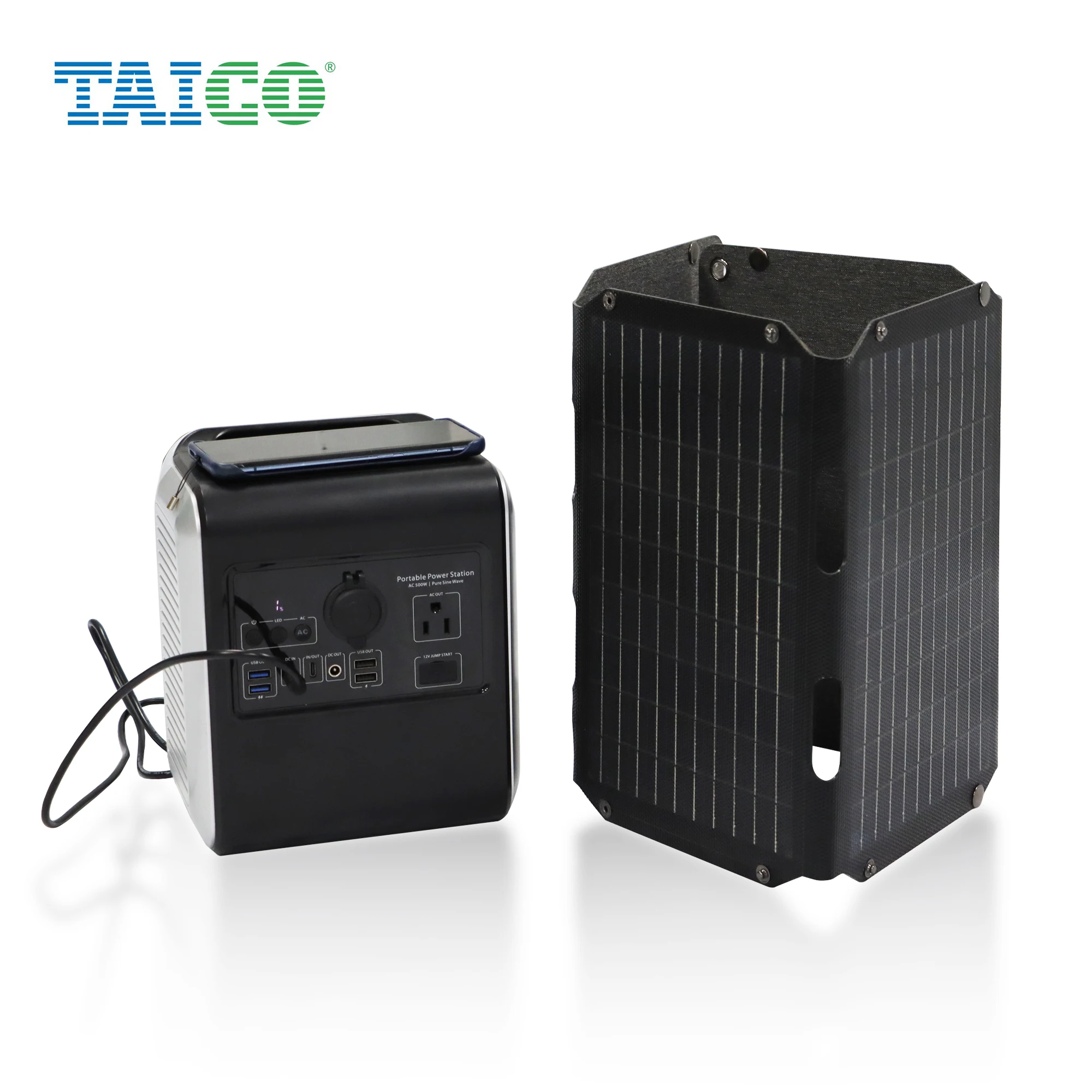 

TAICO Hot Selling Foldable Solar For Outdoor Energy Saving Lighting 40w Folding Soar Panels