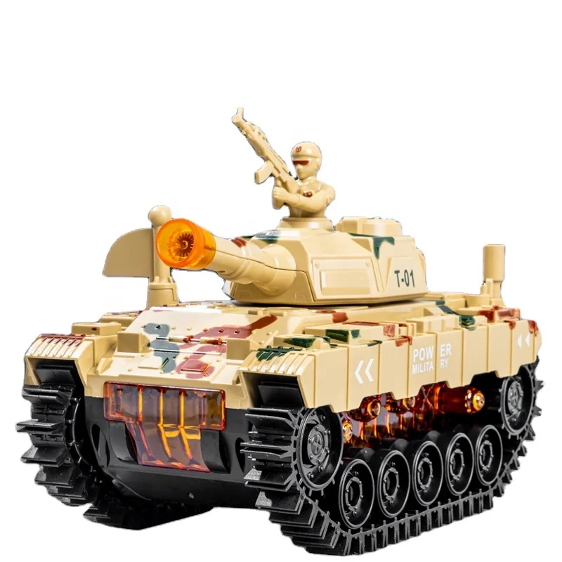 

New design battle tank toy turrets can turn around kids electric cars flip tank music light stunt roll friction toy vehicle