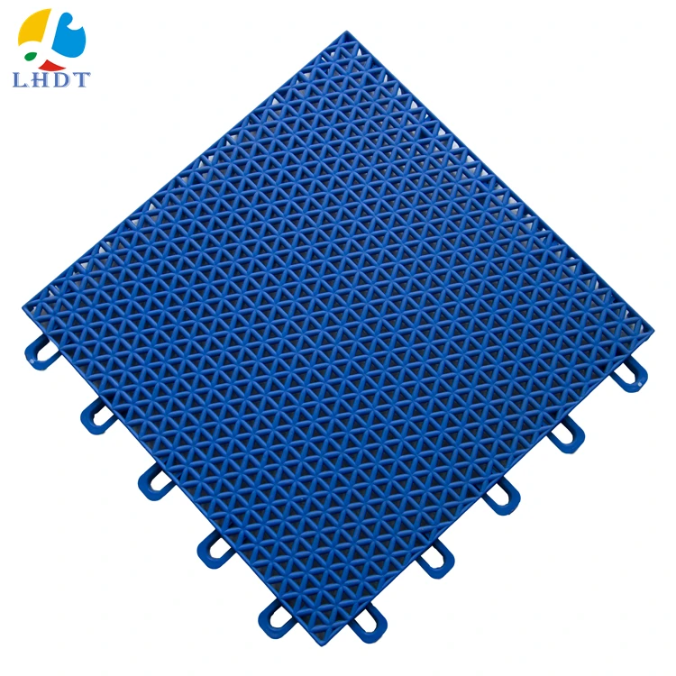 

Linghan Court Flooring Tile Superior Quality PP Plastic Sports Material Indoor / Outdoor Basketball Interlocking Sport LHDT-2502