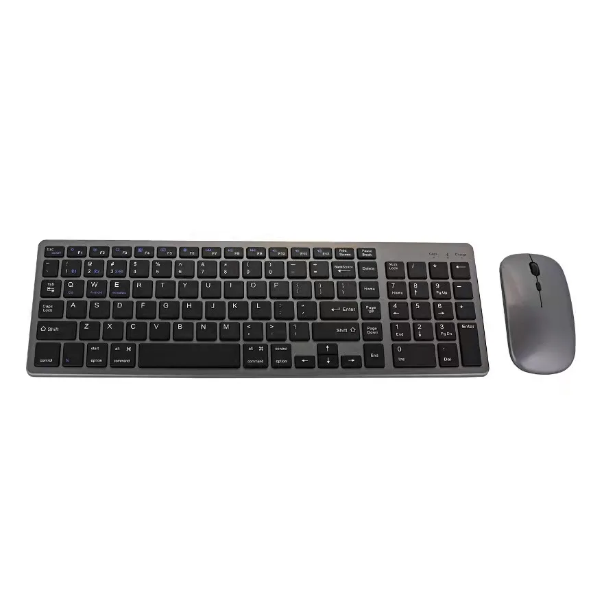 

2.4G +5.0 BT Dual models keyboard and mouse combo rechargeable chocolate keyboard wireless keyboard and mouse set