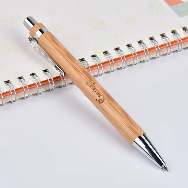 Low Price Eco Friendly Pens Bamboo Ballpoint Pen Custom logo Wood Pen