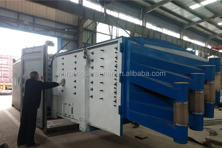 FYBS gyratory screening machine container loading