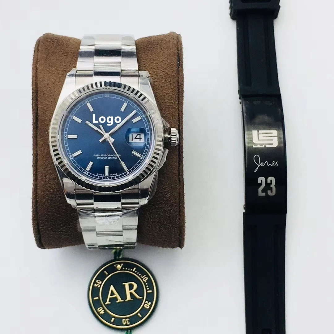 

luxury AR 904L Stainless3135Movement Steel Sapphire Mirror Glass Montre Rolexables Watches