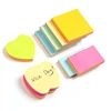 Full color printed cute small office use reminding sticky note memo mini pad paper cube