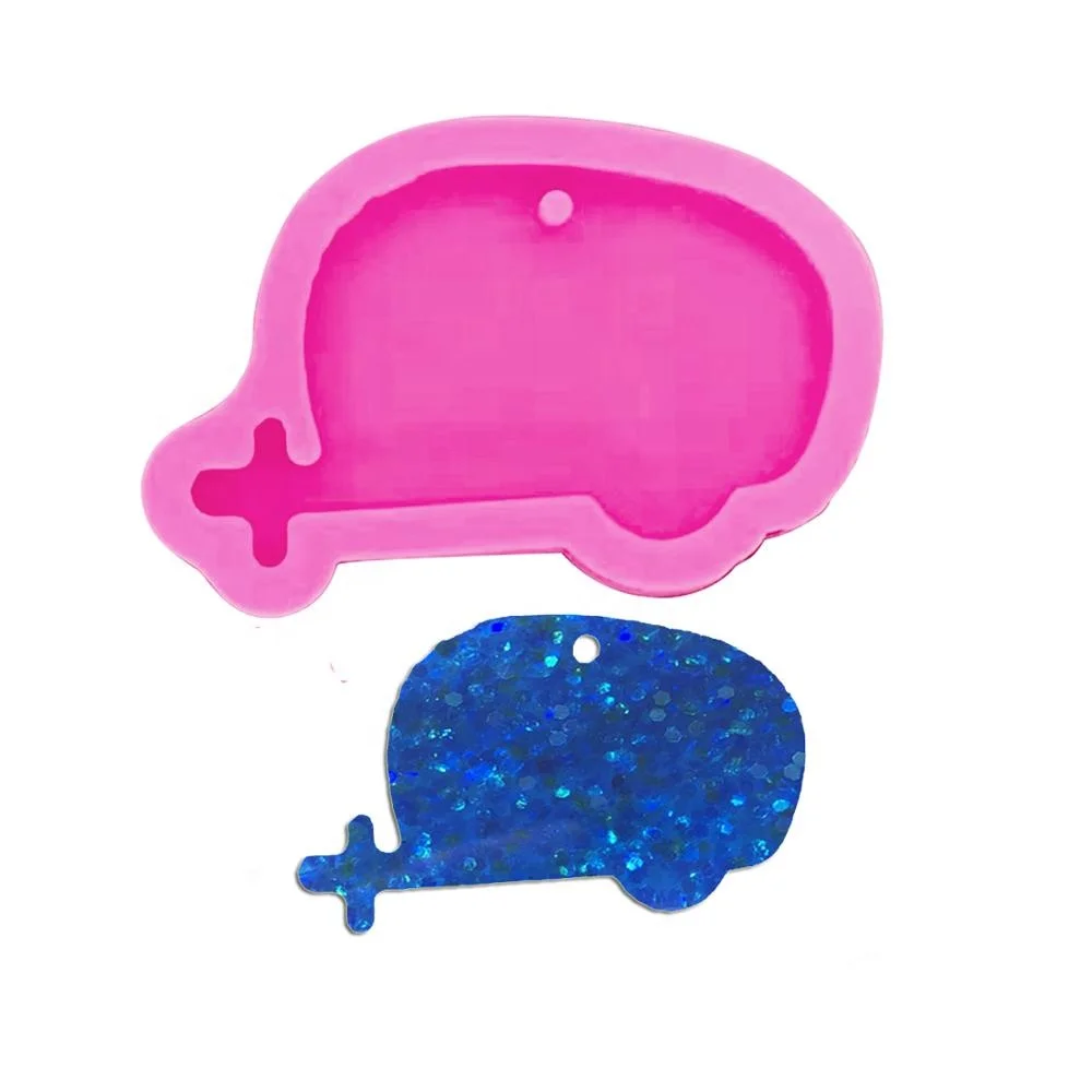 

shiny keychain mold silicone camper mold, Random