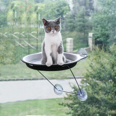 

Cat Suction Cup Hanging Bed Cat Sofa Bed Pets Window Basking In The Sun EVA Durable Seat Cat Hammock Wall Mounted