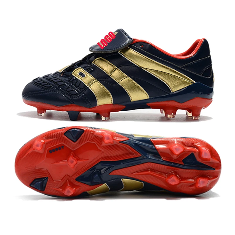 

Best Selling Men's Classic Football Boots Low Ankle Lace Up Football Shoes Studs Soccer Shoes Predator Accelerator Electricity