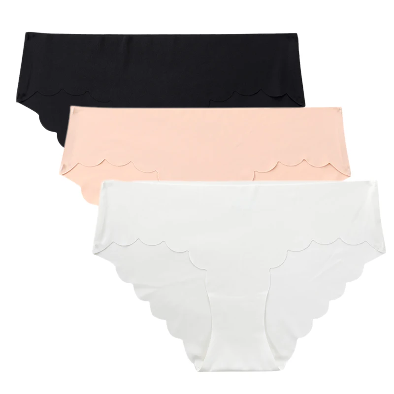 

Women Briefs Seamless Comfortable Seamless Women's Briefs Breathable Low-rise Sexy Lace Seamless Underwear, Multi color