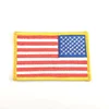 ZhongShan manufacturers custom national flag patches with woven countries embroidery badge