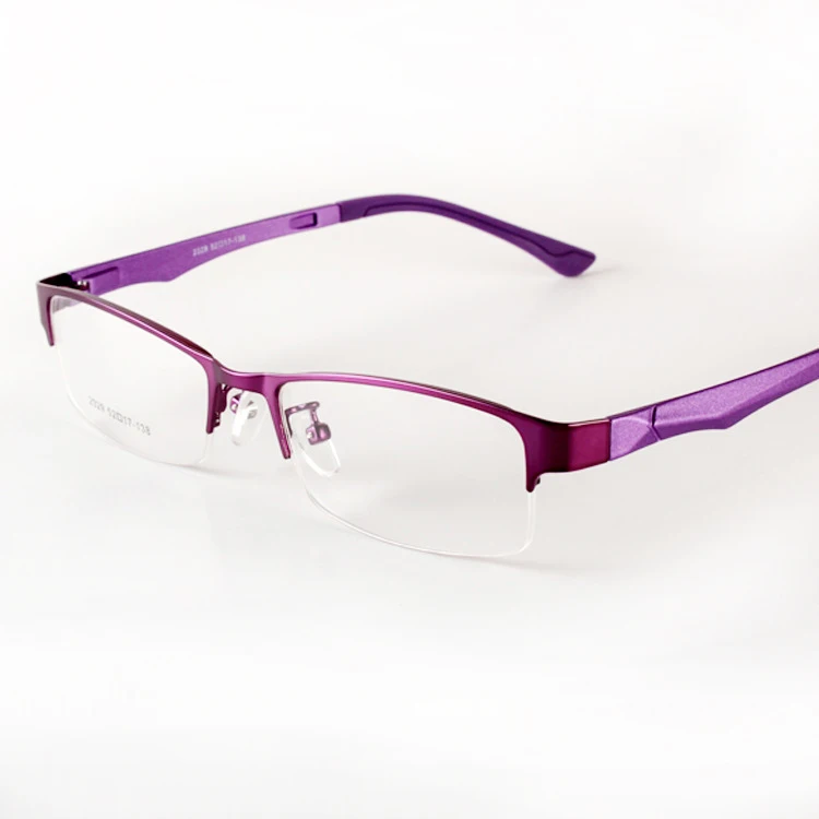 Half Rimless Eyeglasses Frame Optical Prescription Semi-Rimless Glasses Frame For Women's Eyewear Female