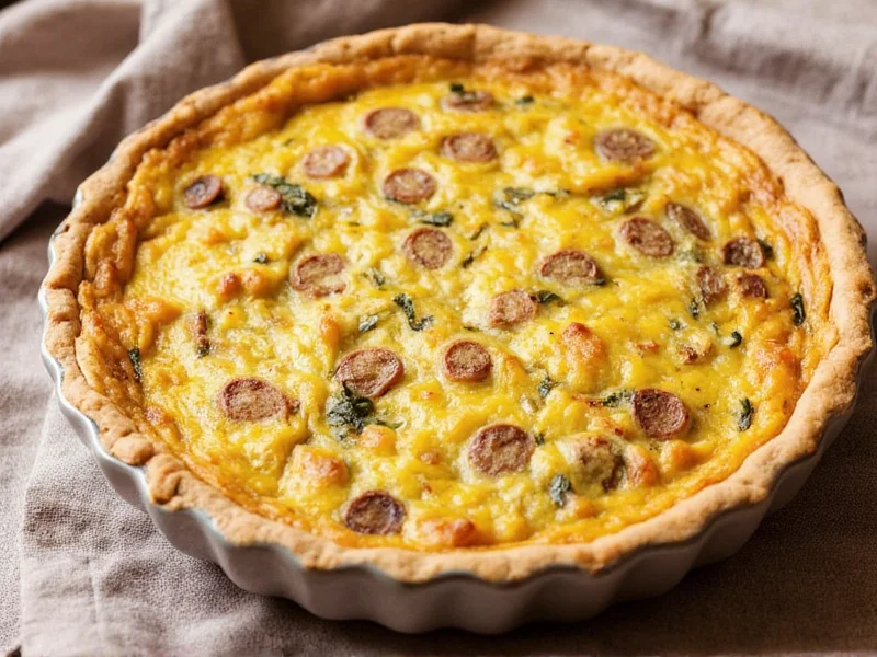 Perfect Sausage Quiche Recipe: Foolproof Method