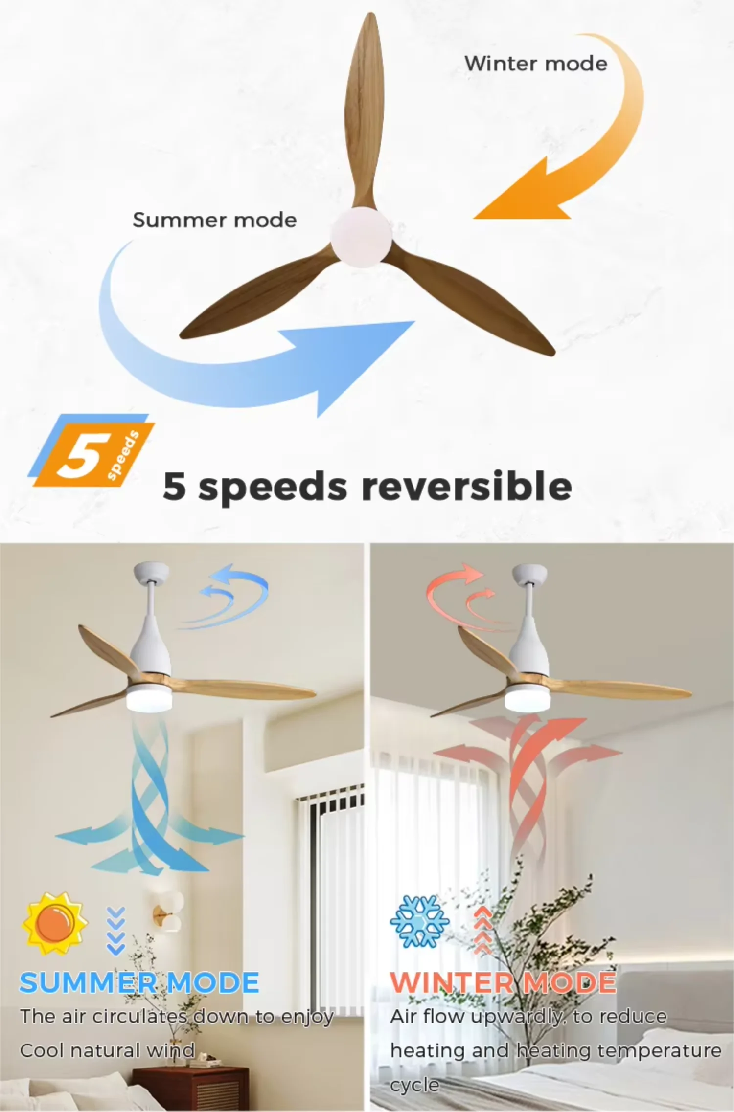 Ceiling Fan, 220v, 110v - detail 8