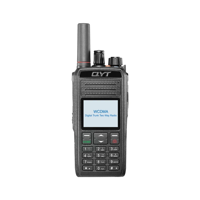 

Smart QYT Q5 3G sim card ham radio with GPS color screen Android walkie talkie network POC, Black