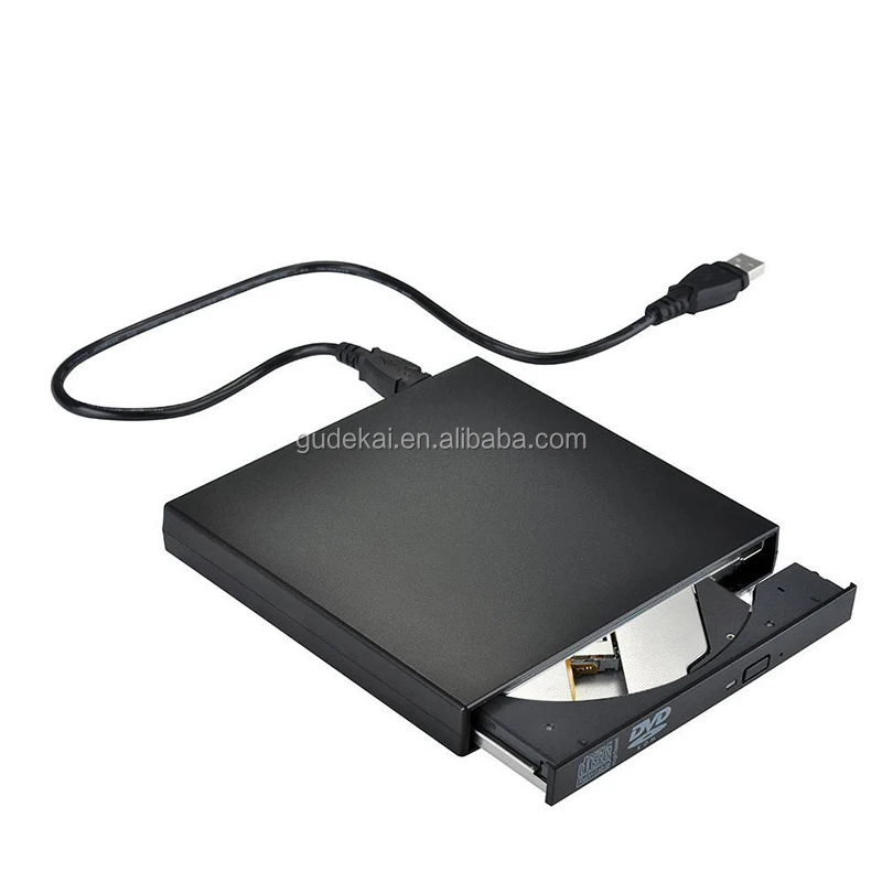 Nuevo Enchufe Y Jugar Cd Usb 2,0 Lector De Disco Unidad De Dvd Externa