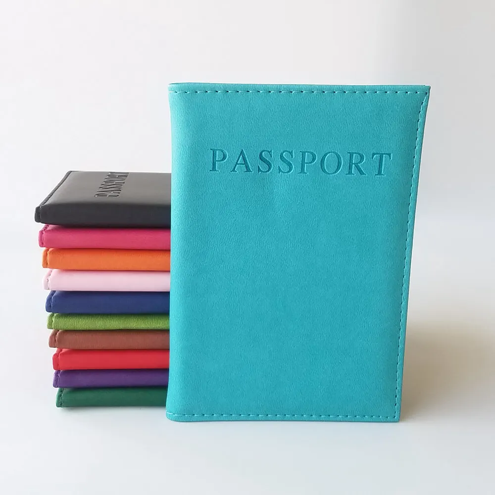 

Factory Custom and Wholesale Cheap Price PU Leather Passport Holder Cover For Travel