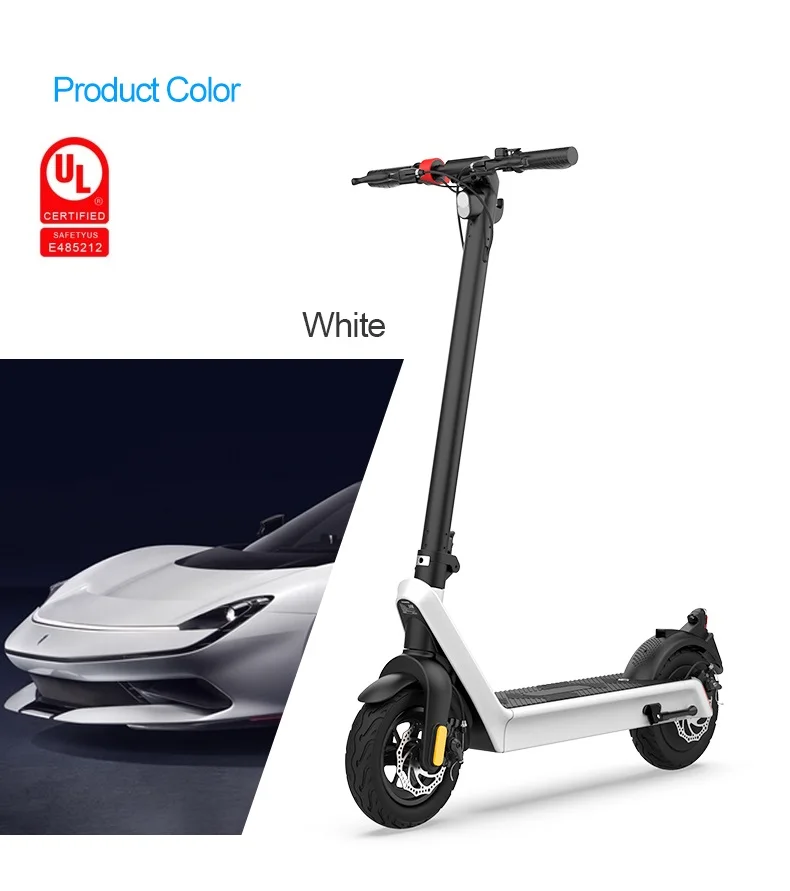 

Electric Scooter 2020 Newest Design Private Model 6 5inch 2 Wheels Max LED Unisex Motor Frame Power Battery Time Charging Brake