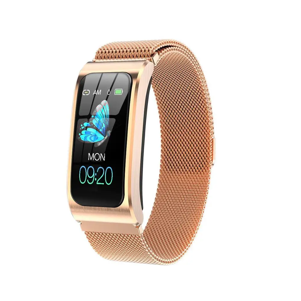 

Smart Bracelet AK12 Men Women Heart Rate Band Sleep Monitor Blood Pressure Fitness Tracker Waterproof Color Screen Sports Watch