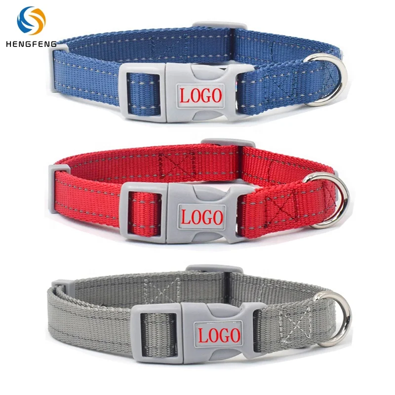 

Wholesale High Quality Fashion Design Pet Collars Customized Brand LOGO Dog Collar, Picture color or custom color