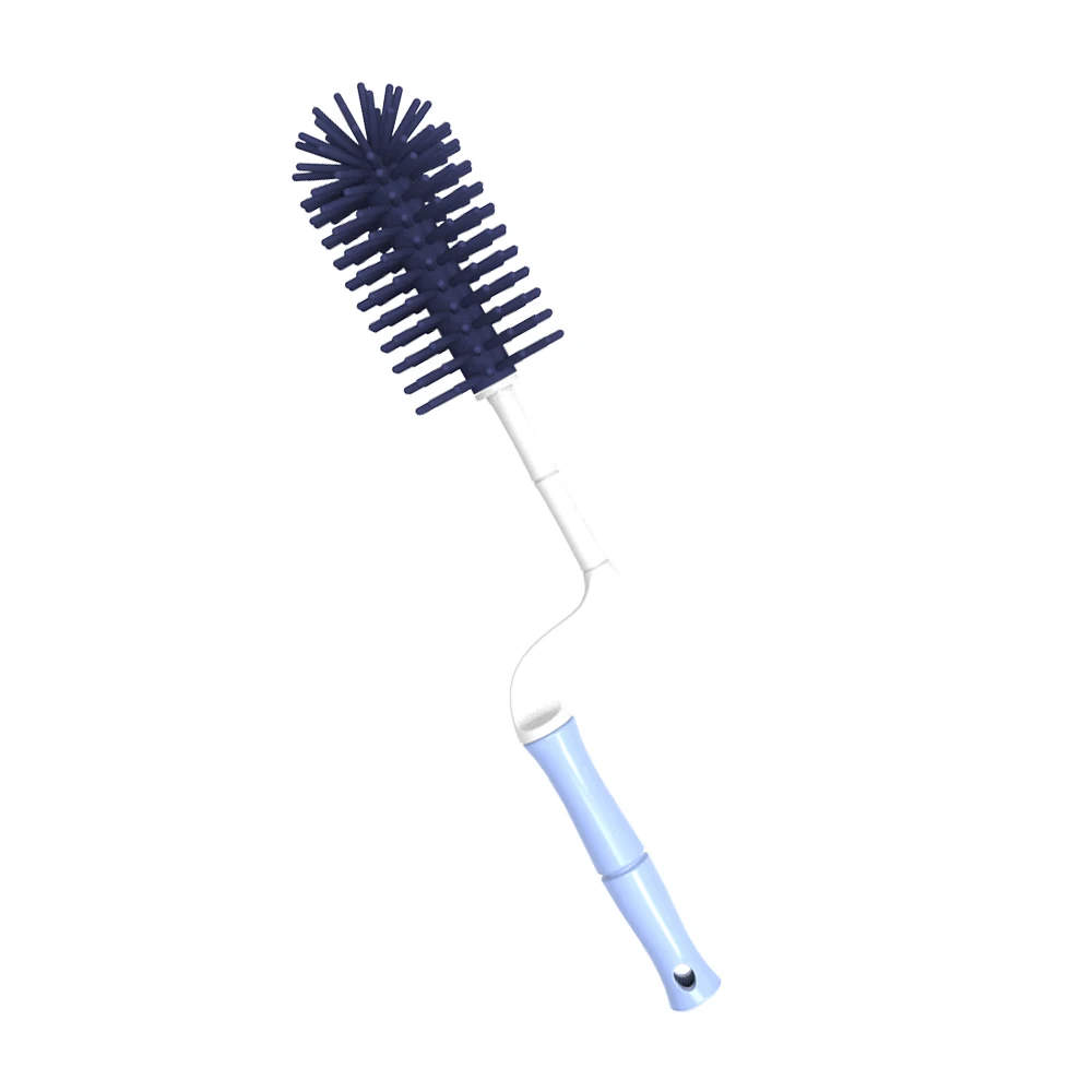 

Soft Silicone Baby Feeder Bottle Brush Milk Feeding Bottle & Nipple Brush