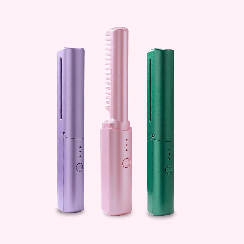 

Hair Straightener Professional Quick Heated Electric Hot Comb Hair Straightener Personal Care Multifunctional Hairstyle L1