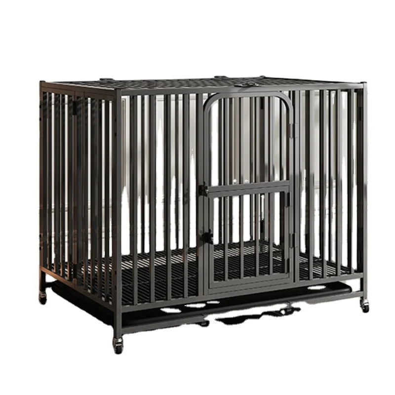 

Shop hot sale kennel heavy high quality metal cage wholesale stainless steel pet cage